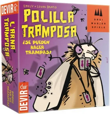 Image de Devir - Jeu de cartes Moth, jeu de société pour enfants, fête (BGPOLI) DEVIR