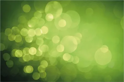 Produktbild von Wallario selbstklebendes Poster - Abstrakte grüne Kreise  grüne Lichtpunkte, Größe: 100 x 150 cm