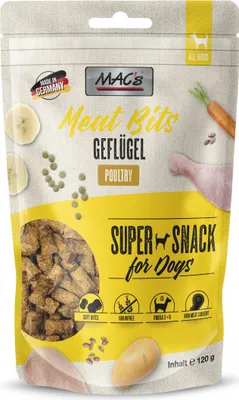 Immagine prodotto di MAC's DOG Snack Bocconcini di carne di pollame 120gx9