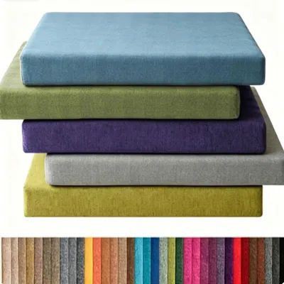 Image de Coussin de siège amovible pour chaises de salle à manger