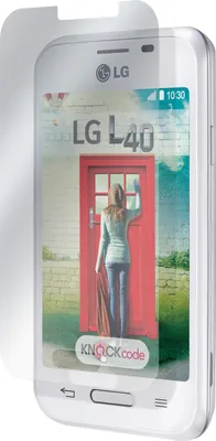 Produktbild von 2er-Pack PhoneNatic Displayschutzfolien klar  kompatibel mit LG L40