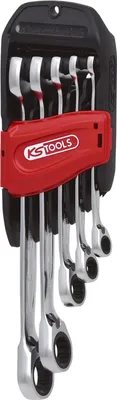 Produktbild von KS Tools 503.4605, Chrom-Vanadium-Stahl, 72 Stück(e), DIN 3113, ISO 3318, 5 Stück(e), 700 g