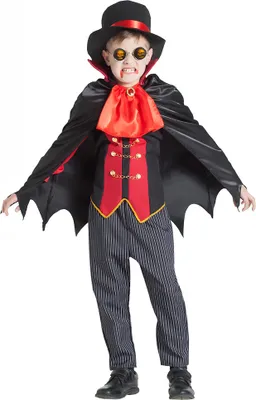 Produktbild von Boland 6781789, Maskenkostüm, Kind, Männlich, Vampire, 5-6 years, Polyester