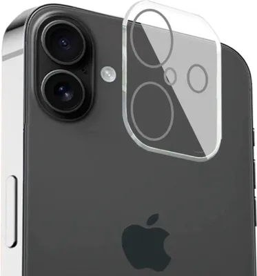 Immagine prodotto di Pellicola posteriore in vetro per fotocamera iPhone 16 / 16 Plus
