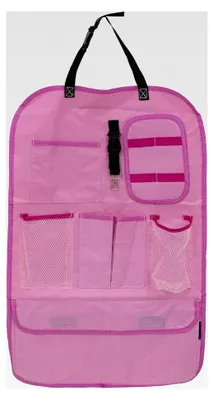 Produktbild von Rücksitzorganizer Rückenlehnenschutz Auto, ca. 41 x 64 cm, pink