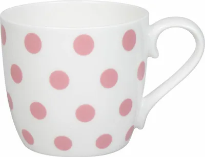 Produktbild von Könitz Becher Dots - Rosyquartz, Tasse, Bone China, Rosa, 425 ml, 11 2 057 2823