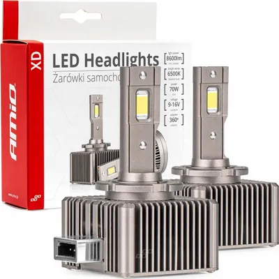 Produktbild von LED Brenner XD D1S D1R 6500K Canbus 70W AMIO-03310 Ersatz für Xenon