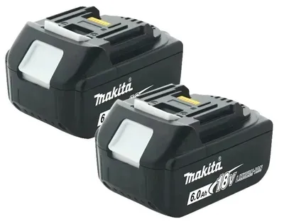 Productafbeelding van Batterij, 18V, 6000mAh, 2 stuks, 6.0Ah
