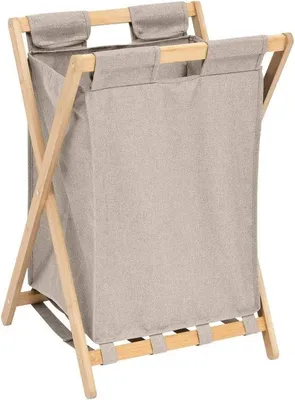Produktbild von Wäschesammler 50 Liter - Zusammenklappbar - Platzsparend - Ideal für den Heimgebrauch