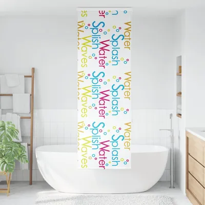 Immagine prodotto di Tenda a Rullo Doccia con Cassonetto 70x240 cm Larghezza Tessuto