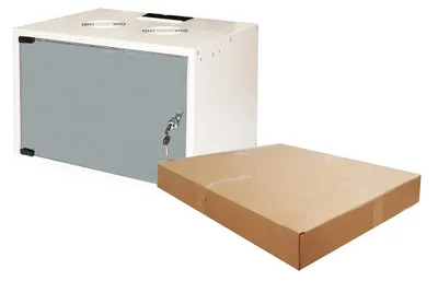 Zdjęcie produktu dla LINK LK1907U40E, Szafa wisząca, 6U, 40 kg, 10 kg, Szary