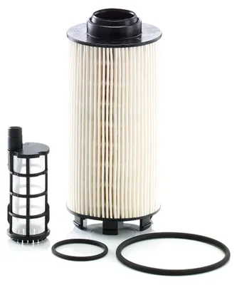 Produktbild von Kraftstofffilter MANN-FILTER Polyurethan8010/1-2 x passend für MERCEDES-BENZ Citaro (O 530) Filtereinsatz