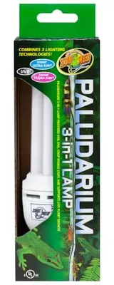 Productafbeelding van Zoo Med Paludarium 3-in-1 lamp 26W met daglicht UVB en groeilicht voor paludaria