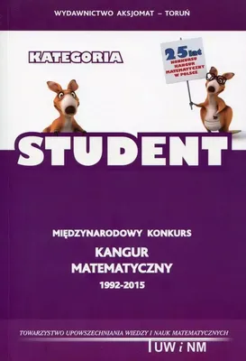 Imagen del producto de AKSJOMAT: Matematyka z Wesołym Kangurem - Poziom Student