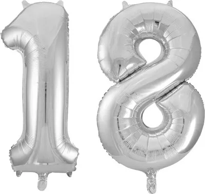Produktbild von XXL Folienballon Zahl bunt Geburtstag Jubiläum Zahlenballon Riesenfolienballon Geburtstagsdeko