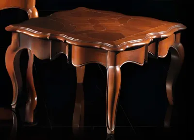 Immagine prodotto di Tavolino in stile barocco/rococò, tavolino da divano, tavolo, mobili in legno massello, tavoli, Italia