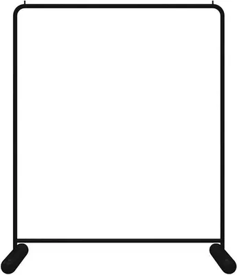 Productafbeelding van Kledingrek - Kledingstang - Kleding Ophangen - Zwaar belastbaar - 100x40x160CM - Zwart