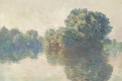 Obrázek produktu pro Plakát 30x20cm Seina v Giverny, Monet Vintage do Salonu