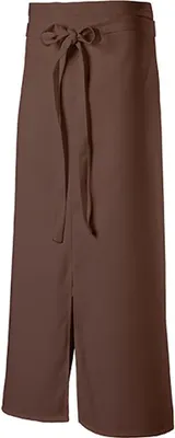Produktbild von Bistro-Schürze, Gastro-Schürze, mit Gehschlitz mittig, B 100 x L 100 cm : 65% Polyester 35%Baumwolle 220 g/m² : toffee