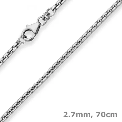 2-7mm-Veneziakette-rund-aus-925-Silber-rhodiniert-70cm