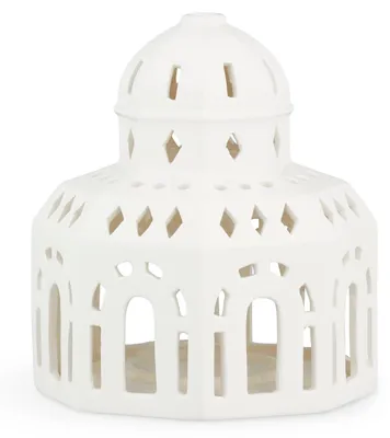 Lichthaus Urbania Tivoli, Keramik, Weiß, 12x14,5x12 cm