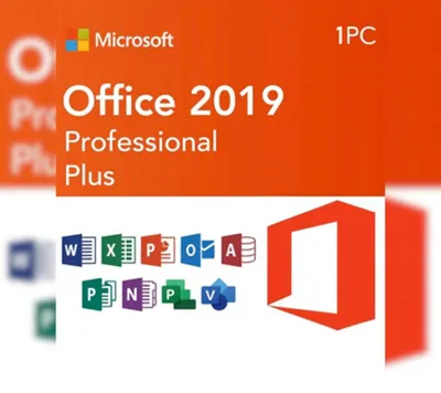 Produktbild von Microsoft Office 2019 Professional Plus | 1 PC | Dauerlizenz | Versand per E-Mail | DigitalSell-Shop