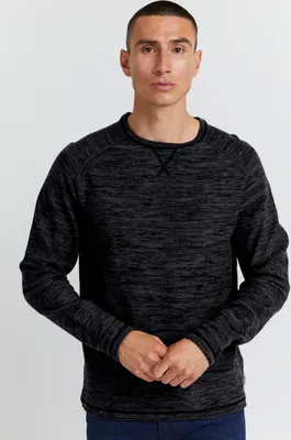 Produktbild von Blend 20714335 Herren Strickpullover Feinstrick Pullover mit Rundhalsausschnitt O-Neck Meliert