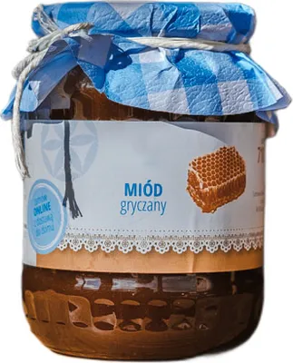 Zdjęcie produktu dla Miód gryczany duży - Schronisko Bukowina