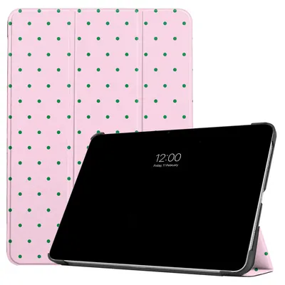 Image de Étui à trois volets imoshion Design pour Apple iPad Air 11 pouces (2026) M4 / (2025) M3 / (2024) M2 / Air 5 (2022) / Air 4 (2020) - Happy Dots