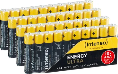 Obrázek produktu pro 40 Intenso Batterien Energy Ultra Micro AAA 1,5 V