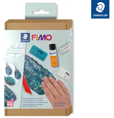 Produktbild von Staedtler FIMO 8025 HTC4, Modellierton, Gemischte Farben, Erwachsener, 4 Stück(e), 4 Farben, 25 g