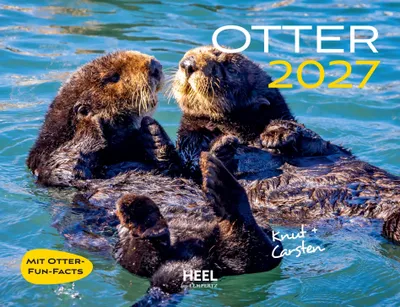 Produktbild von Otter Kalender 2027 Wandkalender Eintragkalender