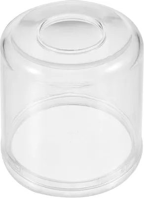 Produktbild von Runde, transparente Acryl-Taschentuchbox – Papierspender für Küche, Haushalt oder Büroarbeitsplatte