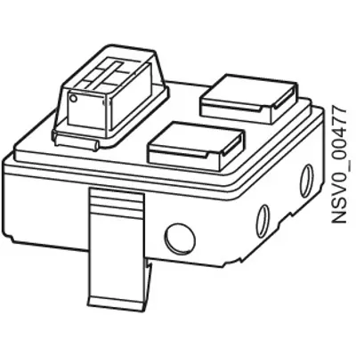 Immagine prodotto di SIEMENS BD2-AK1/2SD163FIA161 BVP:660870 Scatola di derivazione 16 A / 2 interruttori magnetotermici unipolari + 2 sezionatori