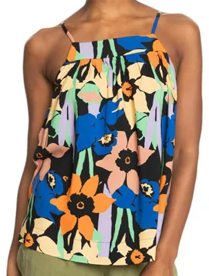 Produktbild von ROXY Women Top Magic Happens anthracite flower jammin S