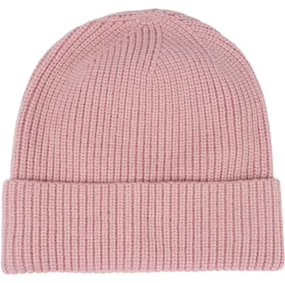 Produktbild von styleBREAKER Damen Beanie Mütze Feinstrick mit breiter Krempe | Elegante Wintermütze Rippstrick | Weicher Wollmix für Herbst & Winter | Warme Strickmütze One Size