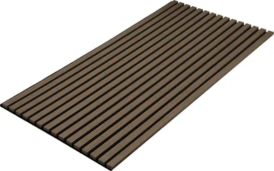 Zdjęcie produktu dla TolleTour Akustyczny panel ścienny Nowoczesne panele ścienne Akustyczne drewniane panele ścienne Drewniane panele ścienne 1 panele ścienne MDF 120x60x2.1cm Orzech włoski