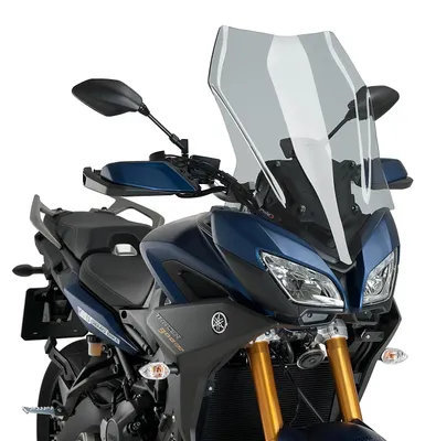 Obrázok produktu pre Predné sklo Puig Touringscheibe s osvedčením ABE pre motocykle Yamaha Tracer 900, Tracer 900 GT, modelové roky 2018 - 2020