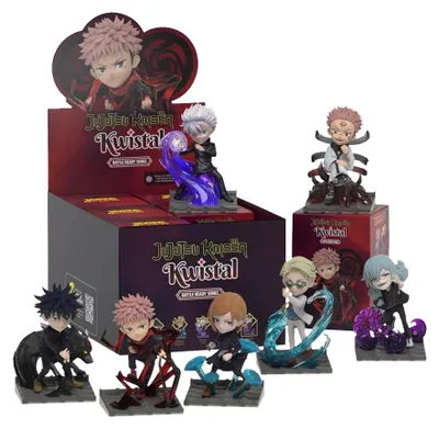 Jujutsu Kaisen Kwistal Fwenz Battle Ready – 6er Box Blind-Box-Figuren