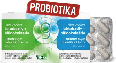 Obrázek produktu pro Naturprodukt probiotika. laktobacily+bifidobakterie 9 kmenů