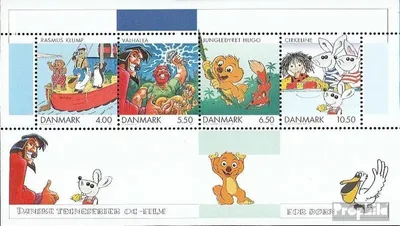 Produktbild von Briefmarken Dänemark 2002 Mi Block18 (kompl.Ausg.) postfrisch Comics