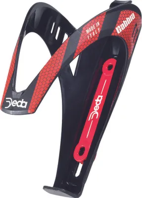Produktbild von Deda Flaschenhalter Gabbia schwarz rot