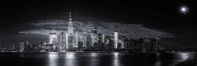 Produktbild von Leinwandbild City 150x50 cm