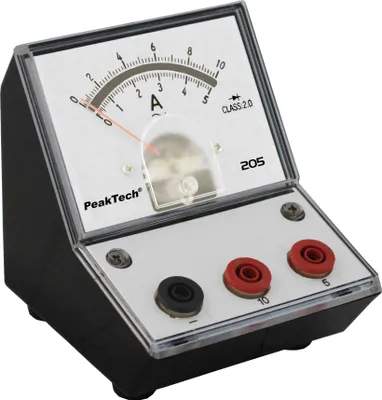 Produktbild von PeakTech P 205-10 - Analog-Voltmeter 0 - 5 A - 10 A AC