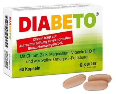 Produktbild von Diabeto Kapseln 60 St