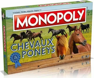 Produktbild von Tischspiel Monopoly Chevaux & Ponies