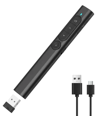 Produktbild von Präsentations-Fernbedienung Kabelloser Presenter Clicker Wiederaufladbarer