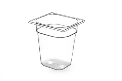 Immagine prodotto di Contenitore Gastronorm 1/6, HENDI, GN 1/6, 3,4L, Trasparente, 176x162x(H)200mm
