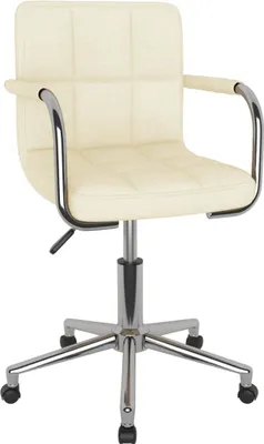Obrázok produktu pre vidaXL Kancelárska stolička Swivel Cream Fabric
