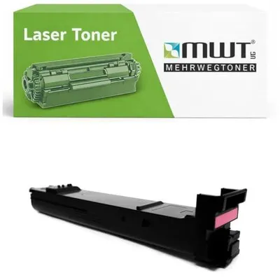 Mehrwegtoner Tonerkartusche kompatibel mit HP CB383A Magenta – Produktansicht 1